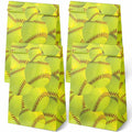 Outego 24 Softball Party Favor Bags with Stickers Kids Birthday Supplies
