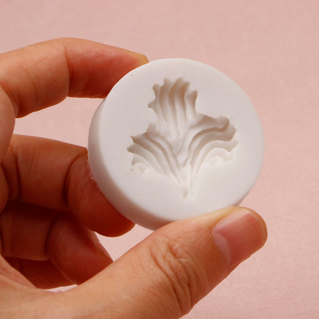 Heart Shaped Silicone Chocolate Mold Rose Flower Fondant Cake Decor 2pc