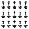 15-Pc Front Bumper & Splash Shield Retainer Clips Set – OEM 15733971/15733970