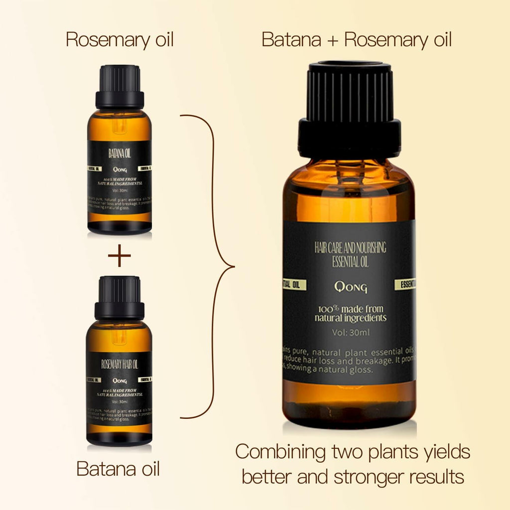 qong Peppermint Essential Oil Blend 30ml Black Mint+Rosemary Scent