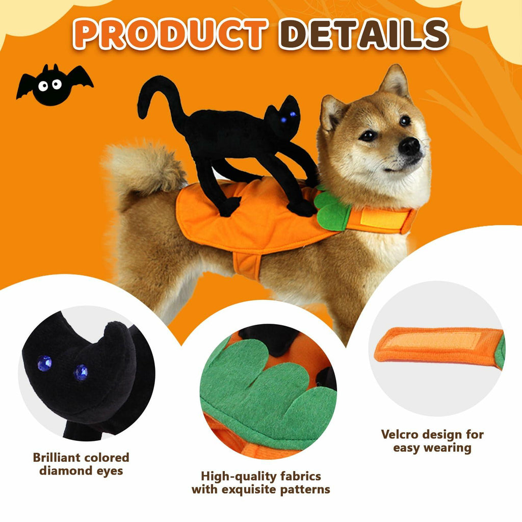stepsin Dog Saddle Halloween Cat Knight Cosplay Costume Polyester Size S