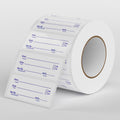 HSDCO Food Container Labels 2x1 Removable Freezer Stickers Blue 500pcs