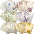 Naszonus Vintage Floral Scrapbook Paper Set 60 Sheets 4.2x6.7 Inch
