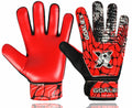 Soccer Goalie Gloves Youth Boys Double Wrist 4mm Super Grip Palm Size 3