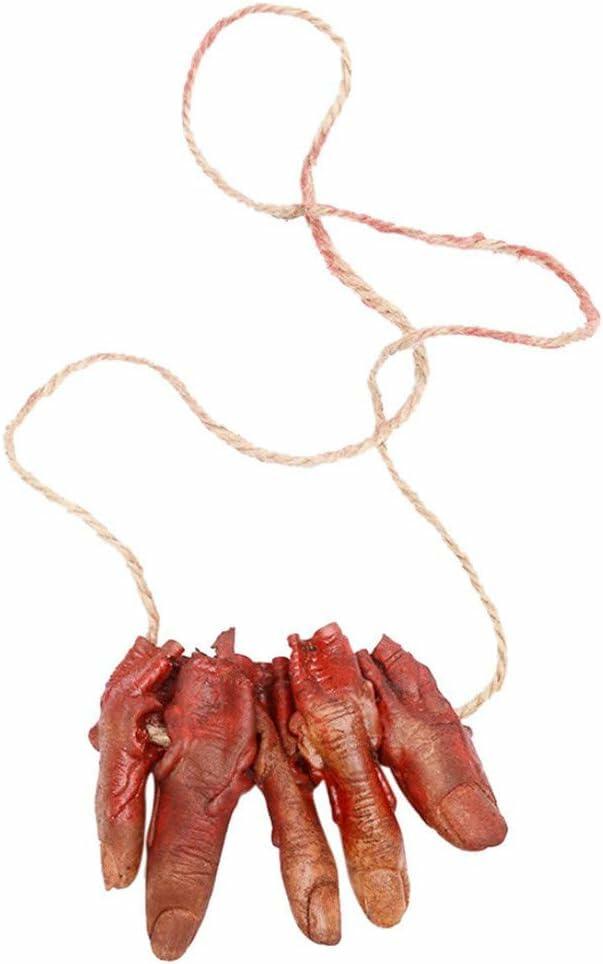 Calsgkspray Halloween Fake Body Parts Red Vampire Zombie Scary Props