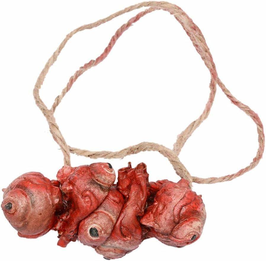 Calsgkspray Halloween Fake Body Parts Red Vampire Zombie Scary Props