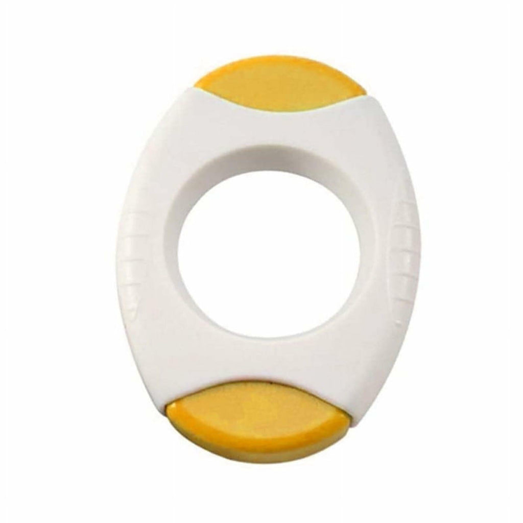 Juroicessry Yellow Egg Shell Opener Cutter Kitchen Tool Acacia Wood