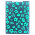 DDOUJOY 8pcs Embossing Folders Cat Paw Pineapple Tree Colorful Plastic