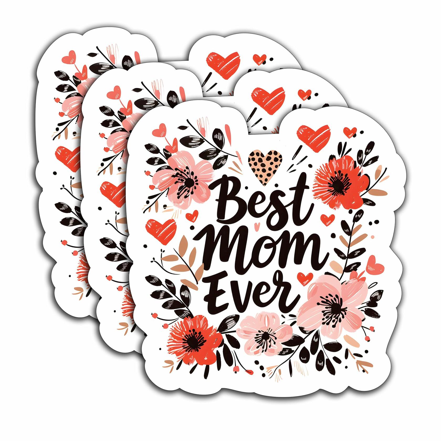 HYKADEUS in My Pregnant Era New Mom Waterproof Vinyl Stickers 3x2.5in 3Pcs