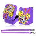 SKRVGOJFG Bitzee Disney Silicone Protective Case Purple with Lanyard