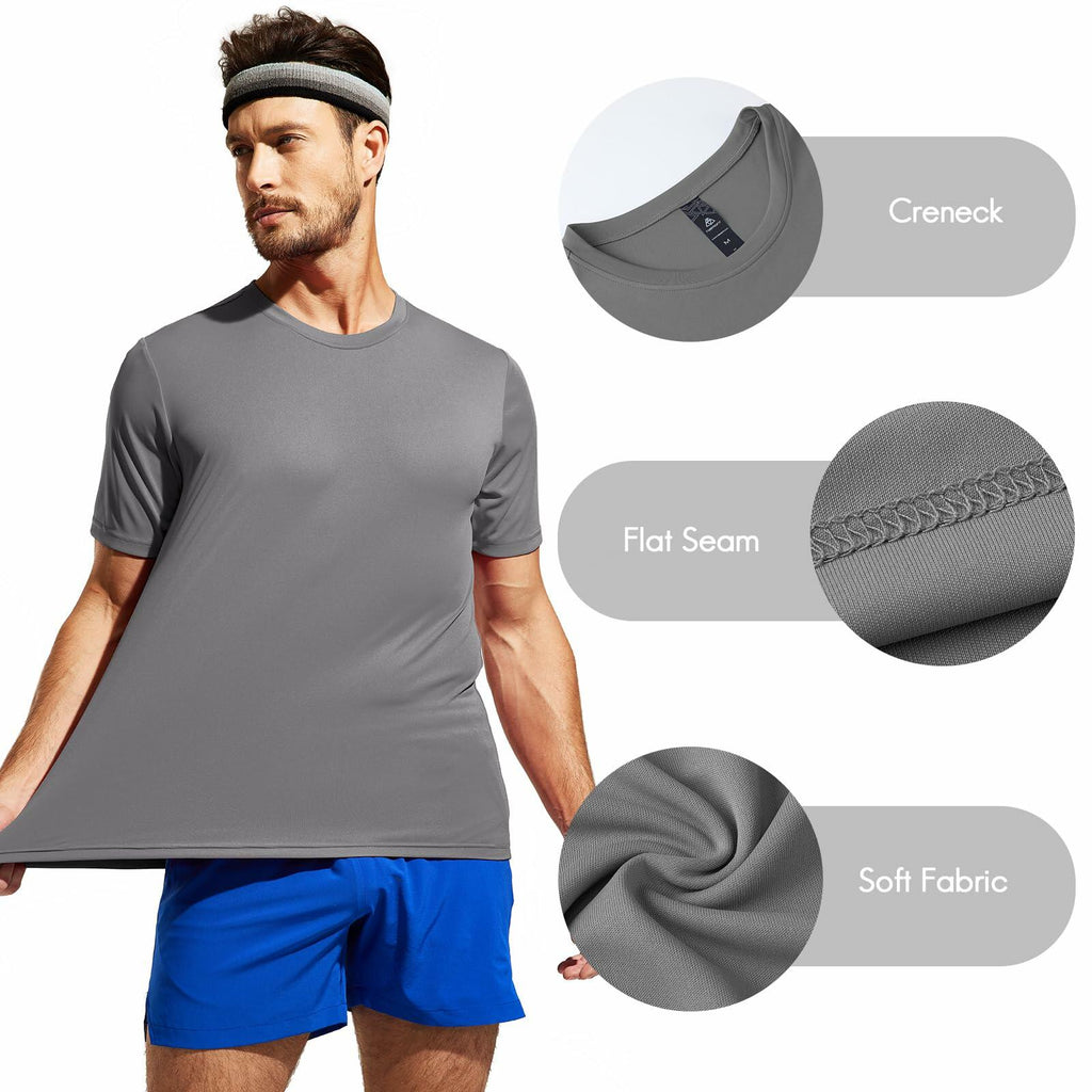 Haimont Dry Fit Athletic Running Shirt White Size L