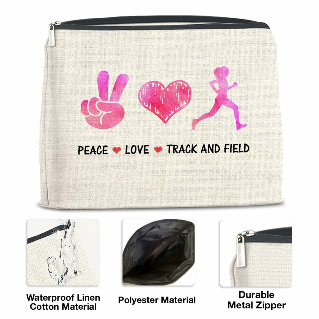 Soiceu Running Makeup Bag Cosmetic Pouch for Women Polychrome