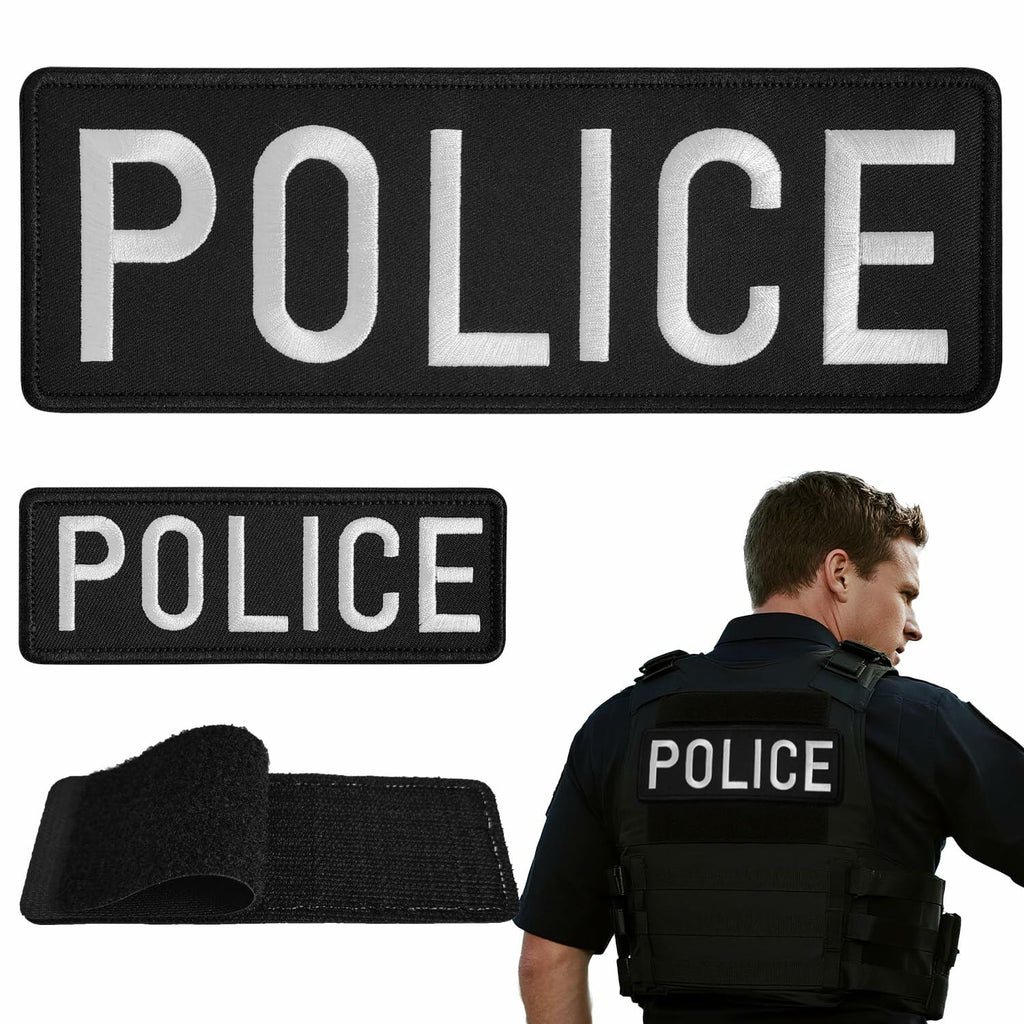 EMORBALS Patches, Press Badge Embroidered Patches for Backpacks, Jackets, Press