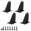 4pcs 4in Metal Furniture Legs Replacement for Sofa Cabinet Table Chair