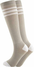NEVSNEV Knee High Tube Socks Comfortable Breathable Triple Stripes Boys 10-15 YO
