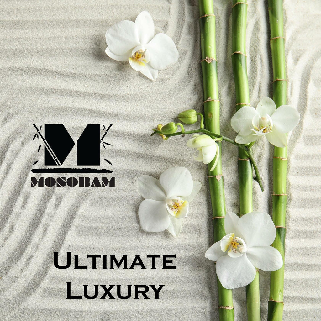 Mosobam Luxury Turkish Bath Mat 20x34 White 1000 GSM Bamboo Viscose Cotton