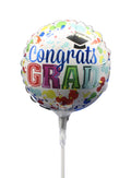 Congrats Grad Splatter Balloon