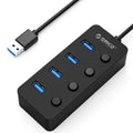 ORICO Splitter 4-Port USB 3.0 Faceup Design Hub