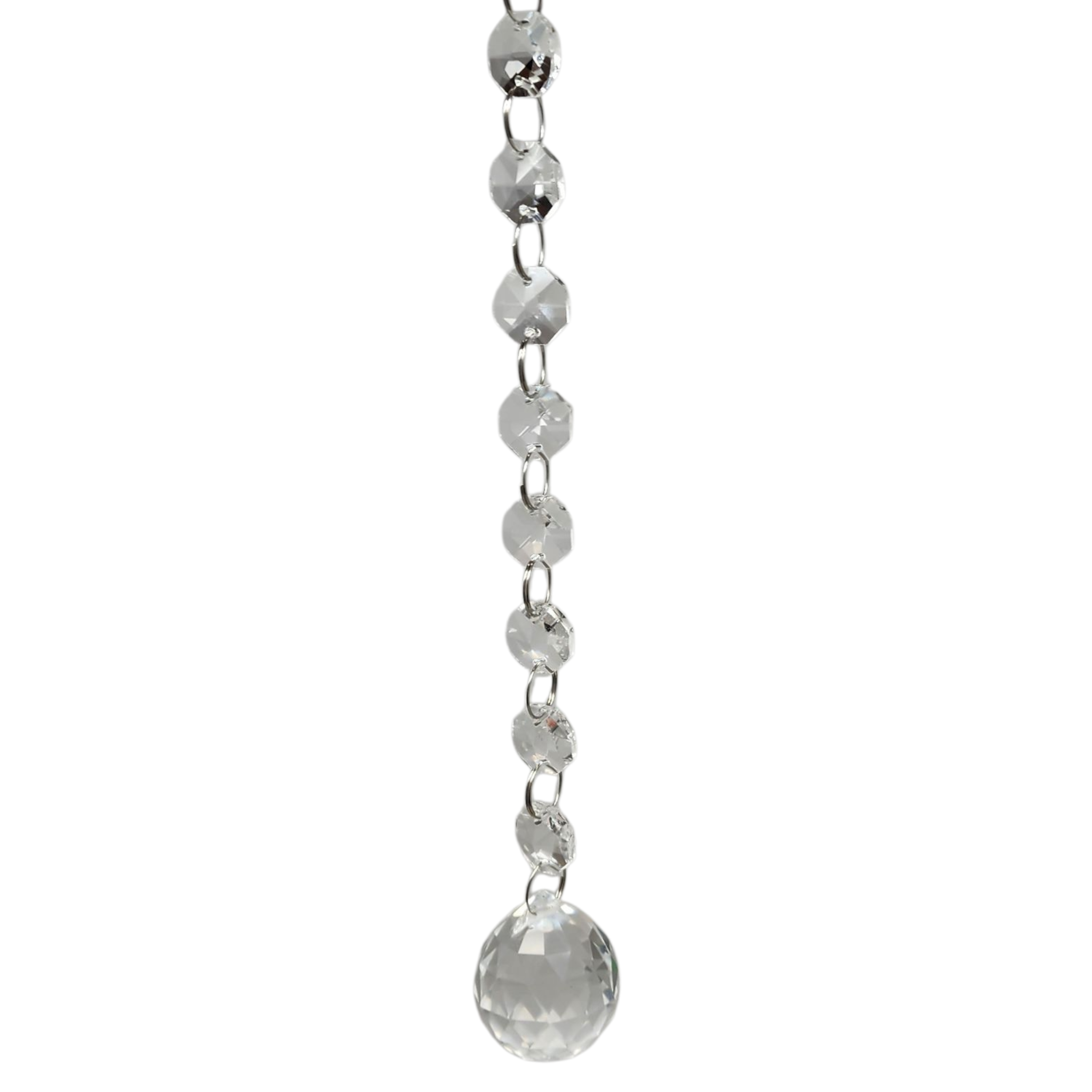 Glass Look Acrylic Jewel Ornament -