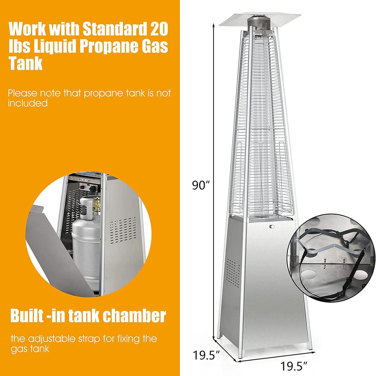 Outdoor Propane Patio Heater
