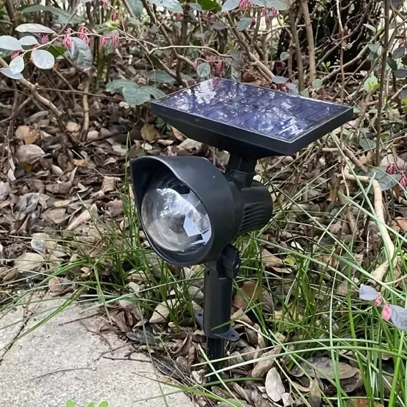 Outdoor Solar Rotating Color Projection Lamp