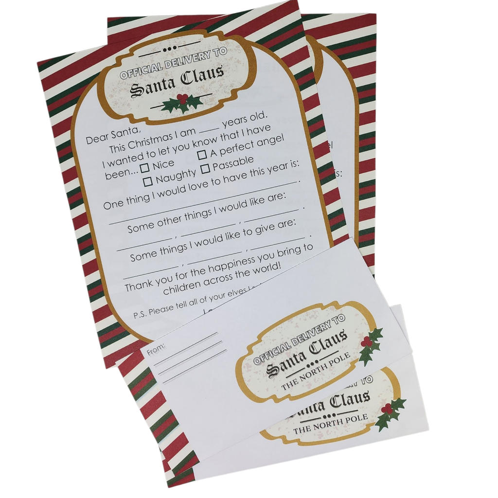 Letter to Santa Stationary