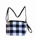 Patterned Crossbody Wristlet Purses
