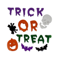 Window Gel Clings - Trick Or Treat