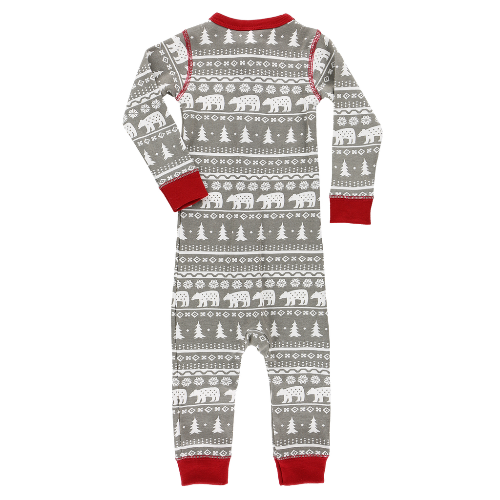Nordic Bear Union Suit -