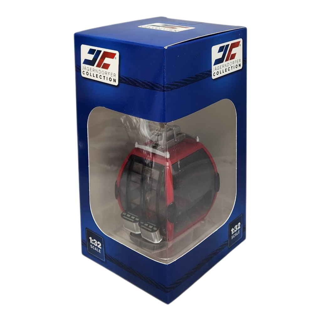 Ski Lift Cabin - Red/Black - 1:32 Scale