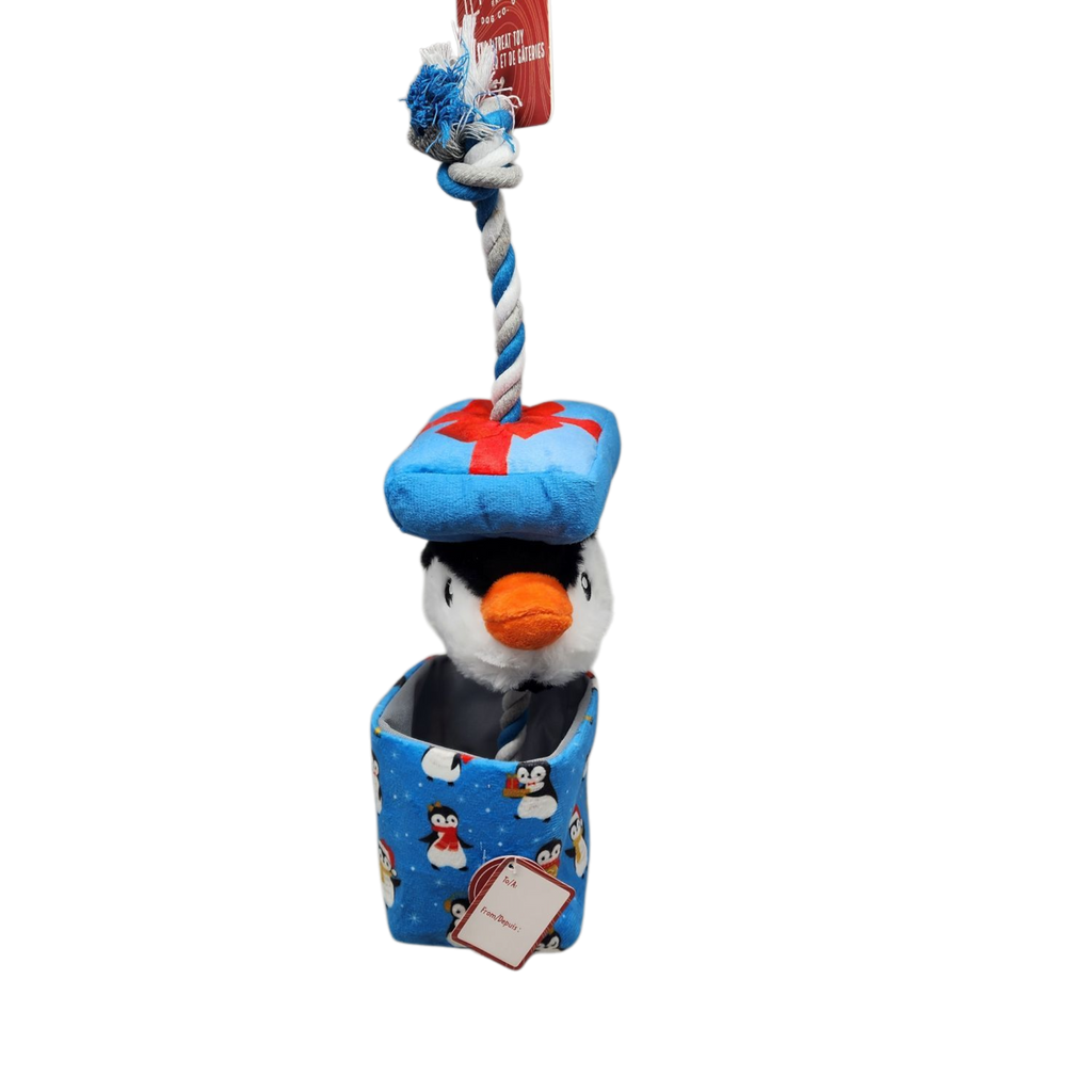 Penguin Hide and Treat Tug Toy