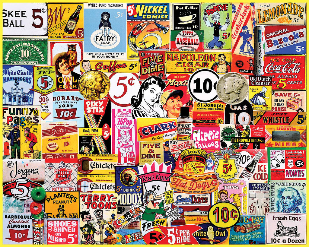 Five & Dime - 1000 Piece Jigsaw Puzzle