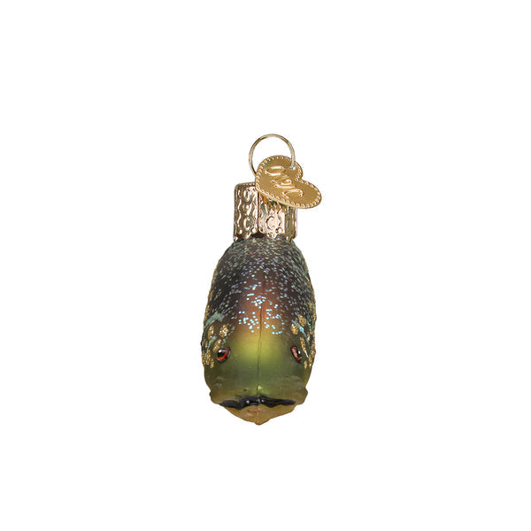 Pike Fish Glass Ornament