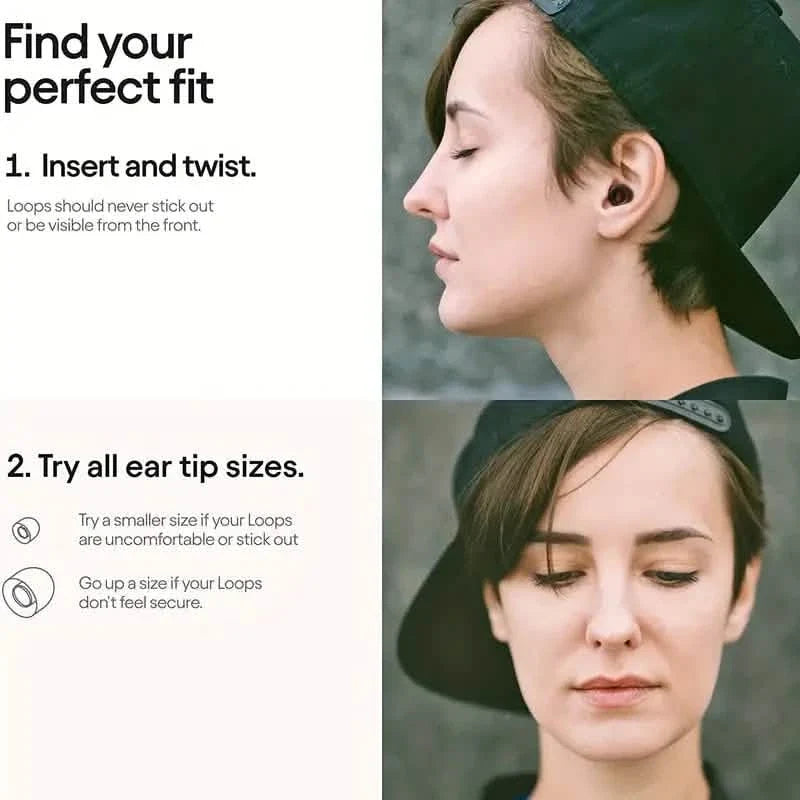 Pair of Super Soft, Reusable Silicone Ear Plugs