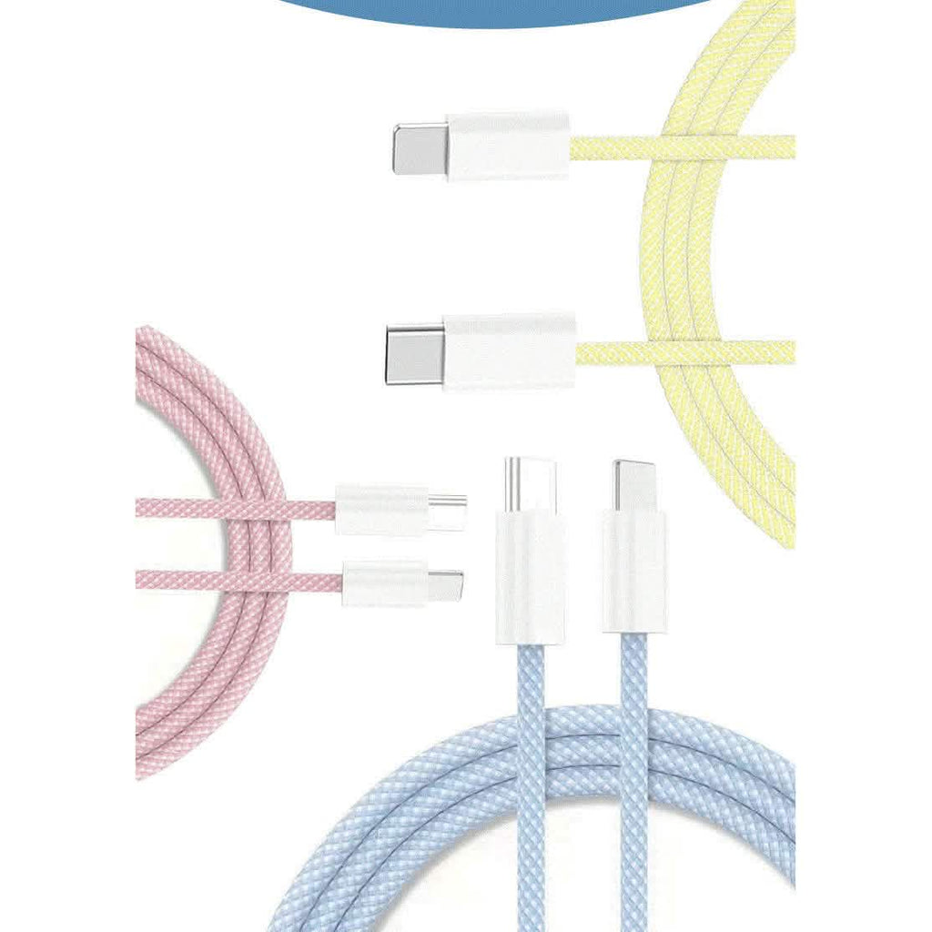 PBG Macaron USB-C TO C Cable's 3 (PD Type C to 8 Pin)