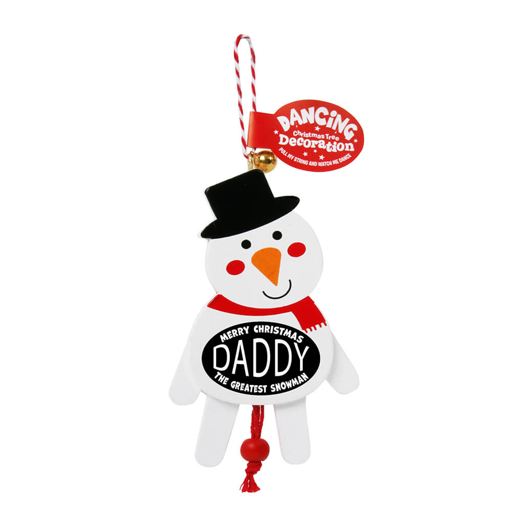 Dancing Wooden Ornament (Family) -