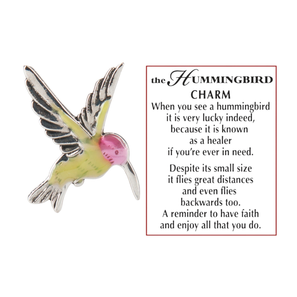 Hummingbird Pocket Charm