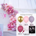 Perfect Set Of Pink Purple Balloon Set Arch Garland Kit For Wedding Birthday Anniversary Balloons For Party Decorations