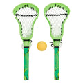 Hydro Waterproof Lacrosse Game Set - Green with Green Handles