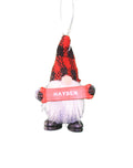 Personalized Gnome Ornament (Letters A-I) - Hayden