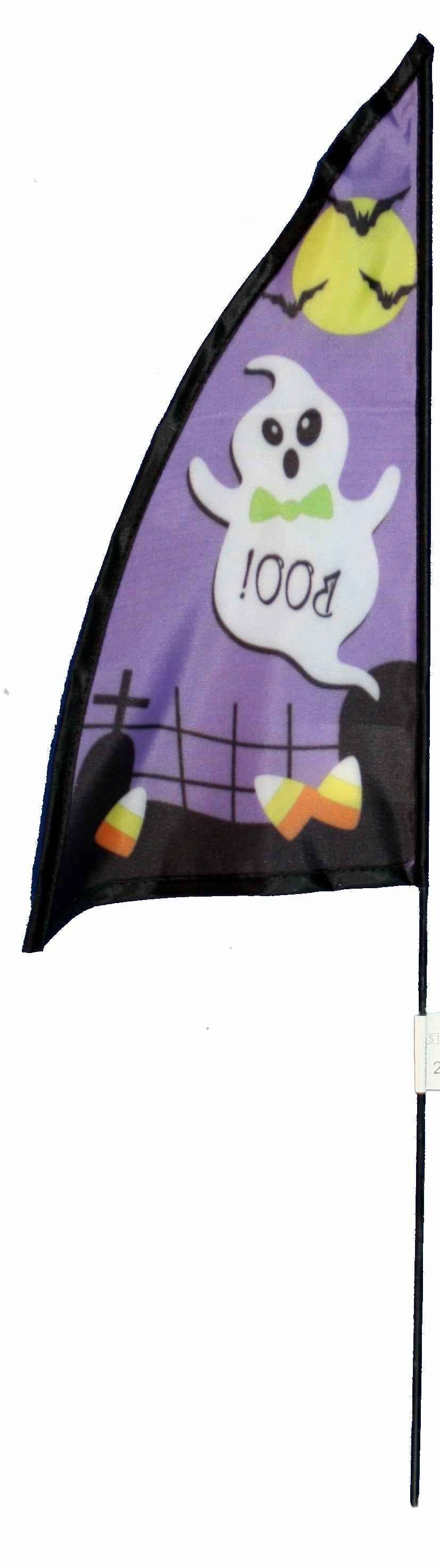 Mission Gallery Halloween Banner Flag - Witch