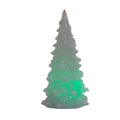 Battery-Operated LED Mini Glitter Tree