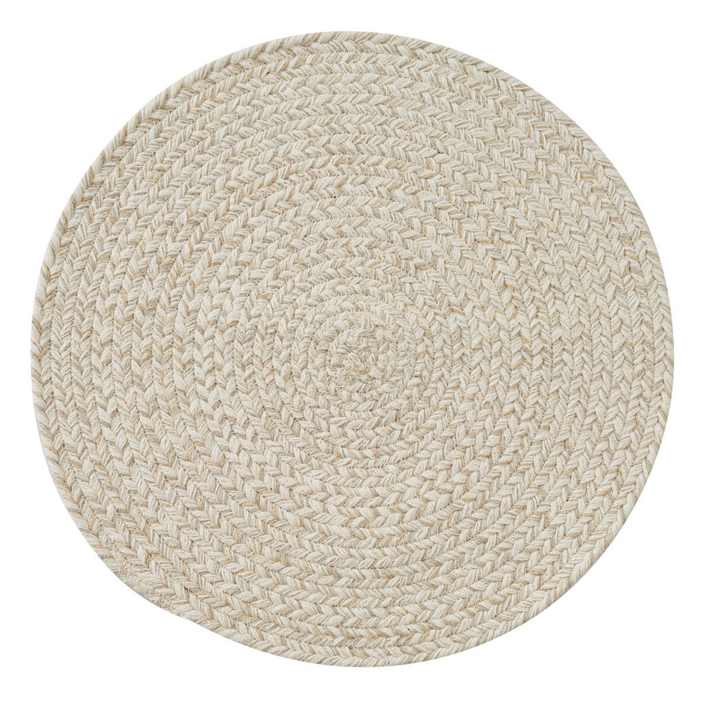 Spice Bin Braided Placemat - Sea Salt