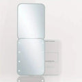 Pocket Mirror, 1X/3X Magnification LED Compact Travel Makeup Mirror
