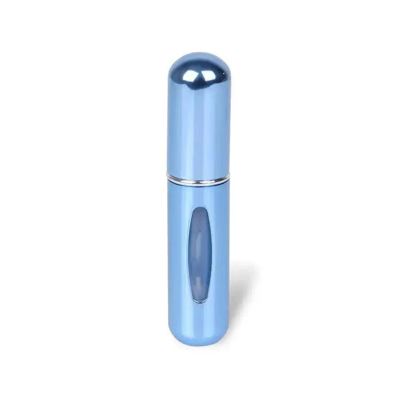 Portable Mini Refillable Atomizer Bottle Lightweight Container For Cosmetics Mini Aluminum Empty Bottle For Traveling Cute Little Bottle For Ladies 5ml