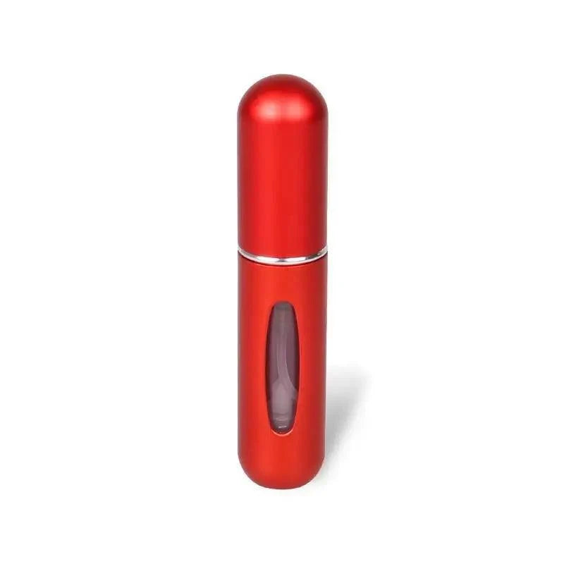 Portable Mini Refillable Atomizer Bottle Lightweight Container For Cosmetics Mini Aluminum Empty Bottle For Traveling Cute Little Bottle For Ladies 5ml
