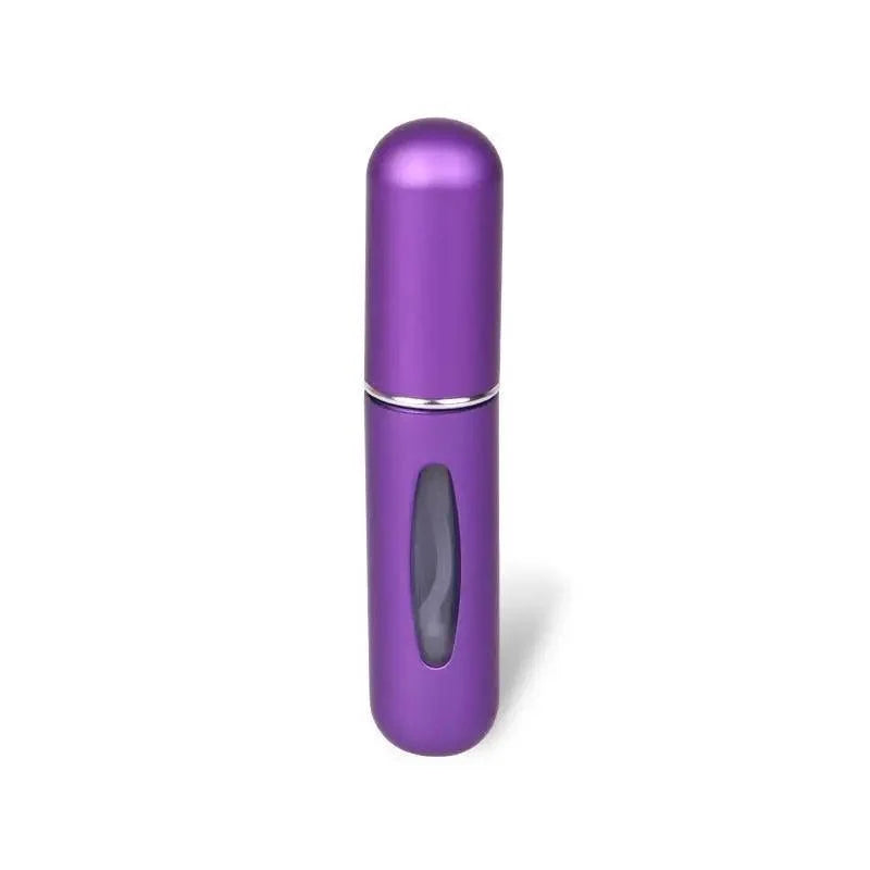 Portable Mini Refillable Atomizer Bottle Lightweight Container For Cosmetics Mini Aluminum Empty Bottle For Traveling Cute Little Bottle For Ladies 5ml