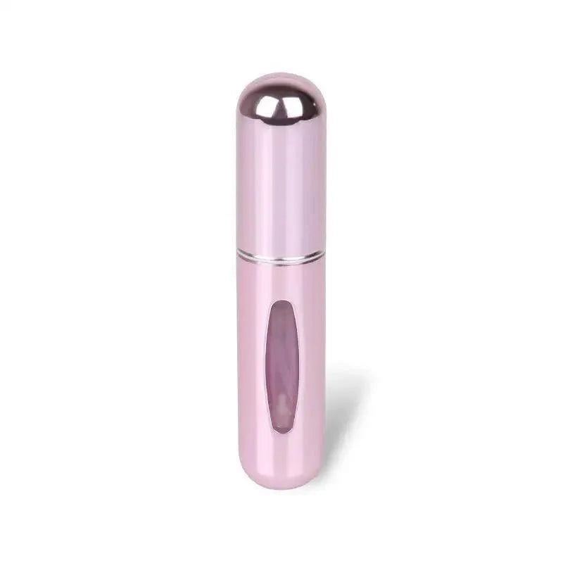 Portable Mini Refillable Atomizer Bottle Lightweight Container For Cosmetics Mini Aluminum Empty Bottle For Traveling Cute Little Bottle For Ladies 5ml