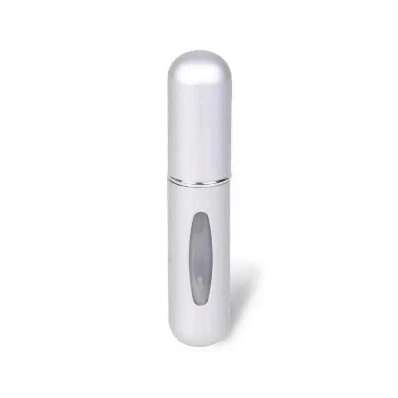 Portable Mini Refillable Atomizer Bottle Lightweight Container For Cosmetics Mini Aluminum Empty Bottle For Traveling Cute Little Bottle For Ladies 5ml