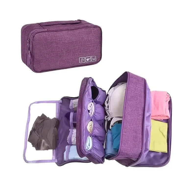 Portable Underwear & Toiletry Storage Bag